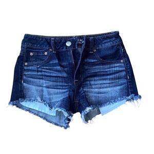 American Eagle Hi Rise Festival Shorts size 0 Cutoffs